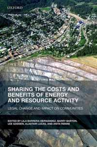 Sharing the Costs and Benefits of Energy and Resource Activity