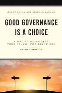 Good Governance is a Choice