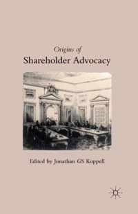 Origins of Shareholder Advocacy