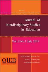 Journal of Interdisciplinary Studies in Education, 2019 Vol 8(1)
