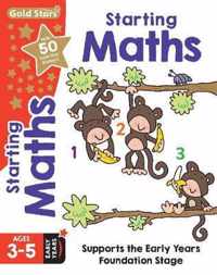 Gold Stars Starting Maths Ages 3-5 Early Years
