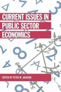 Current Issues in Public Sector Economics