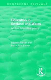 Education in England and Wales