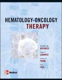 Hematology - Oncology Therapy