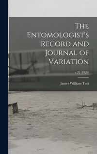 The Entomologist's Record and Journal of Variation; v.32 (1920)