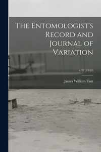 The Entomologist's Record and Journal of Variation; v.52 (1940)