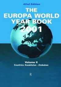 Europa World Year Bk 2001 V2