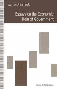 Essays on the Economic Role of Government: Volume 2