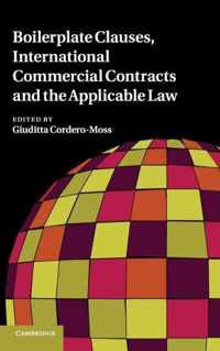 Boilerplate Clauses, International Commercial Contracts and the Applicable Law