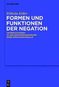 Formen und Funktionen der Negation