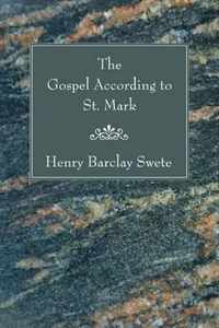 The Gospel According To St. Mark