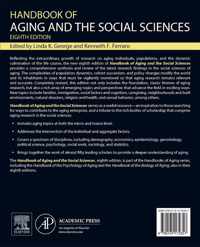 Handbook of Aging and the Social Sciences