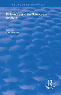 Philosophy and the Sciences in Antiquity