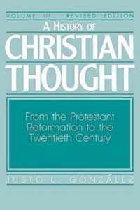 History of Christian Thought: v. 3