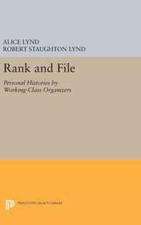 Rank and File - Personal Histories by Working-Class Organizers