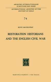 Restoration Historians and the English Civil War