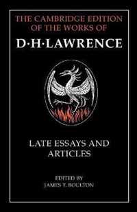 The Cambridge Edition of the Works of D. H. Lawrence