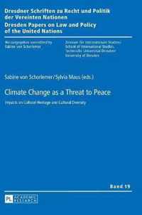 Climate Change as a Threat to Peace