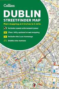 Collins Dublin Streetfinder Colour Map