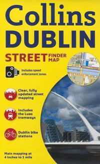 Collins Dublin Streetfinder Colour Map