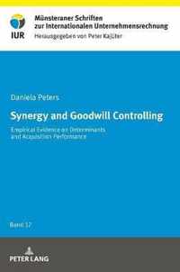 Synergy and Goodwill Controlling