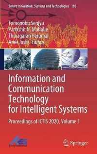 Information and Communication Technology for Intelligent Systems