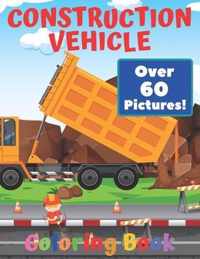 Construction Vehicle Coloring Book