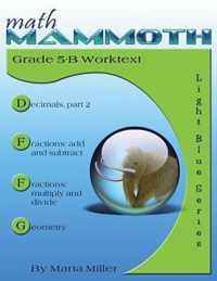 Math Mammoth Grade 5-B Worktext