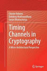 Timing Channels in Cryptography