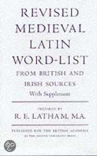 Revised Medieval Latin Word List