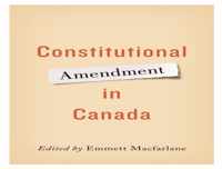 Constitutional Amendment in Canada