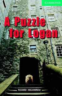A Puzzle for Logan Level 3 Lower Intermediate Book with Audio CDs (2) Pack