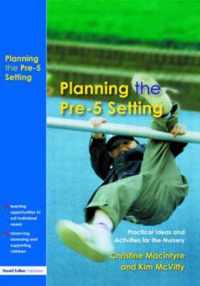 Planning the Pre-5 Setting