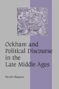 Ockham and Political Discourse in the Late Middle Ages