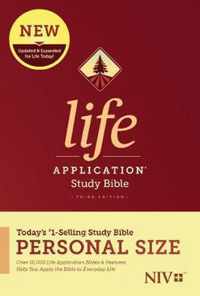 NIV Life Application Study Bible, Third Edition, Personal Size (Hardcover)