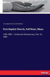 First Baptist Church, Fall River, Mass.
