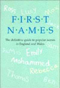 First Names Definitive Guide to Popular Names
