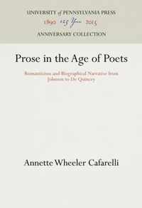 Prose in the Age of Poets