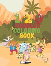 123 toddler coloring book ages 3 and up