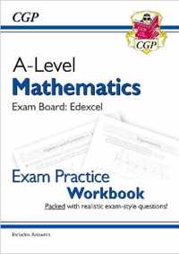 New A-Level Maths Edexcel Exam Practice Workbook (includes Answers)
