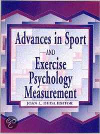 Advances in Sport and Exercise Psychology Measurement