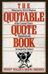 The Quotable Quote Book