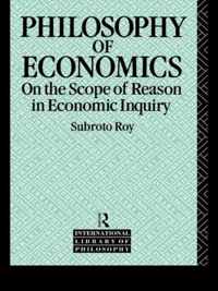 The Philosophy of Economics