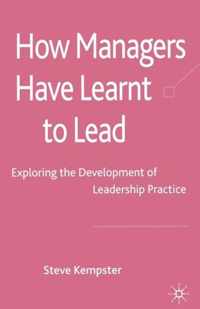 How Managers Have Learnt to Lead