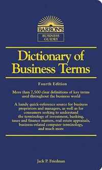 Dictionary of Business Terms