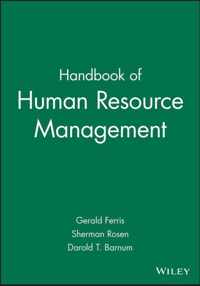 Handbook of Human Resource Management