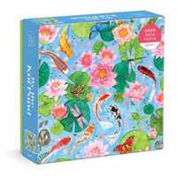 By The Koi Pond 1000 Piece Puzzle In Square Box