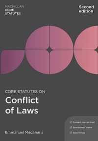 Core Statutes on Conflict of Laws