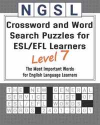 NGSL Crossword and Word Search Puzzles for ESL/EFL Learners Level 7