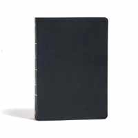 KJV Super Giant Print Reference Bible, Black Genuine Leather